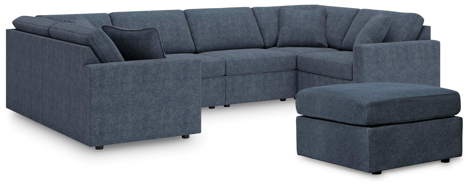 Modmax 6-Piece Sectional and Ottoman (92121-SI)