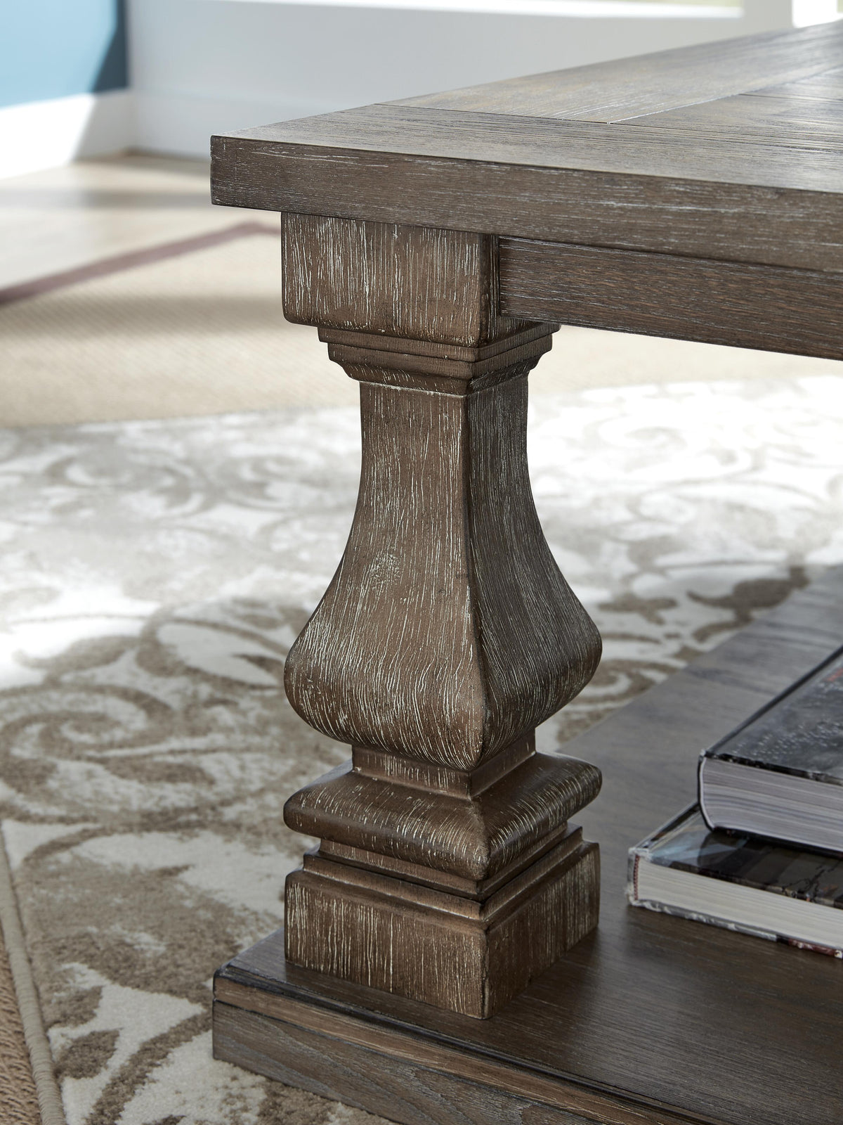 Johnelle Coffee Table and 2 End Tables - Gray  (T776-SI) - Image 7