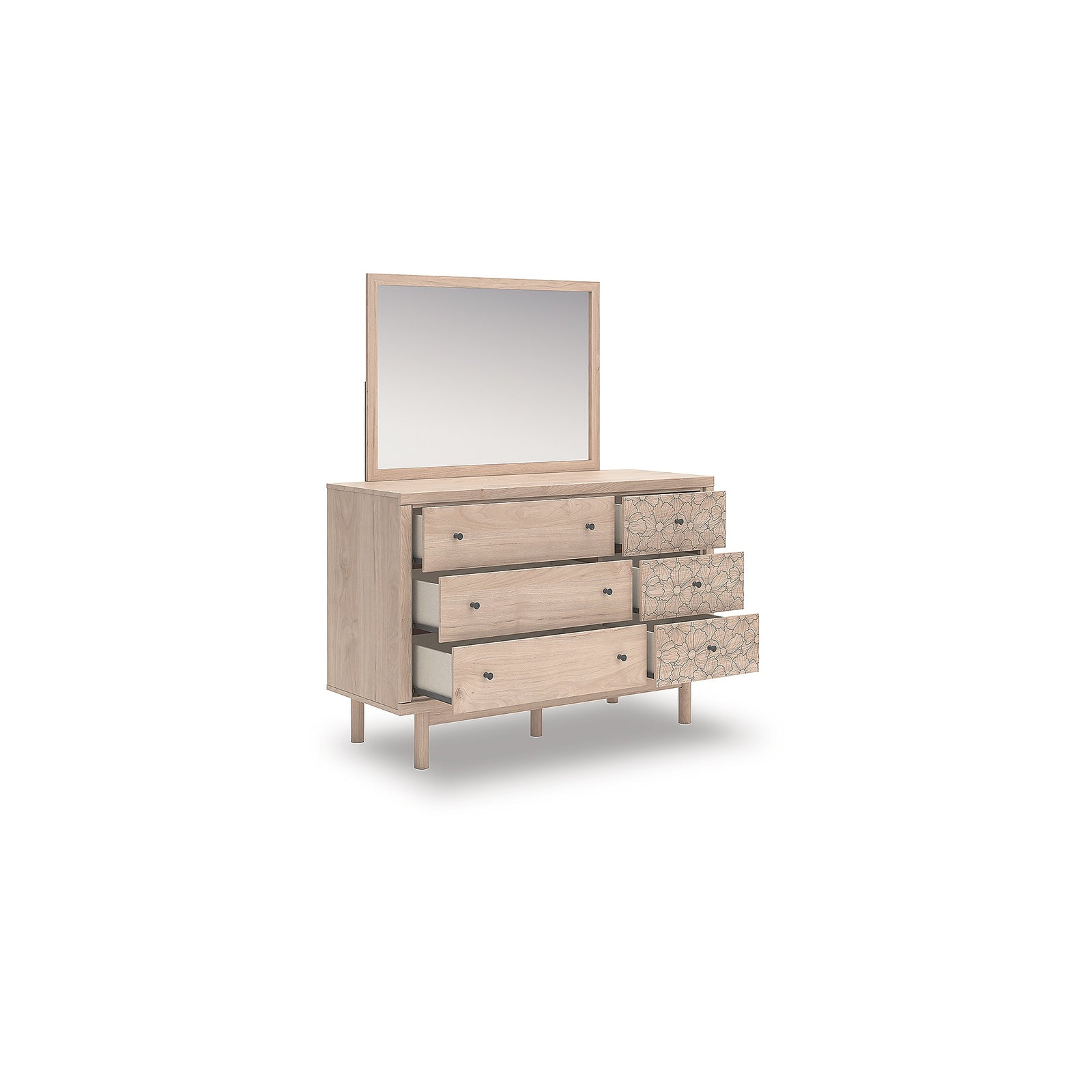 Arloster Dresser and Mirror (PCB1566-SI) - Image 4