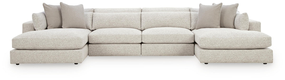 Ashbourne Estate 4-Piece Double Chaise Sectional (PC66004-SI)