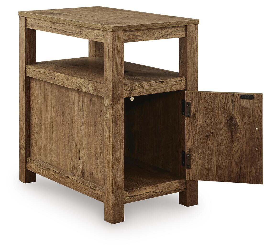 Fendenmore Chairside End Table - Brown  (T190-SI) - Image 3