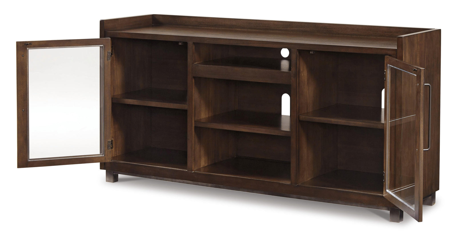 Starmore 70 TV Stand with Electric Fireplace (W633-SI) - Image 4