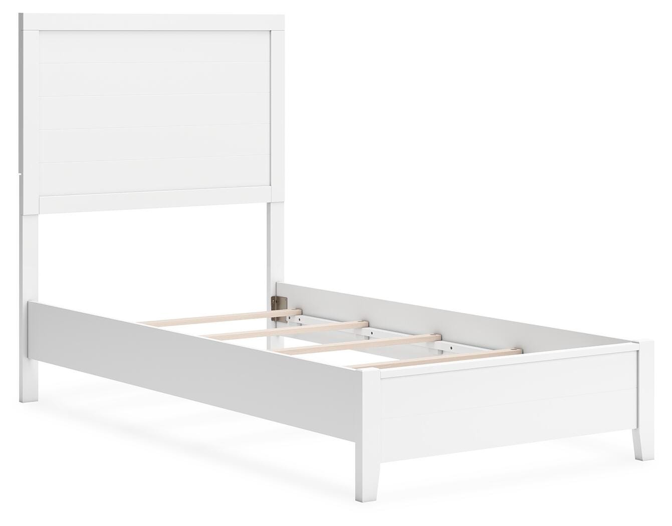 Binterglen Panel Bed, Dresser and Mirror - White  (B427-SI) - Image 9