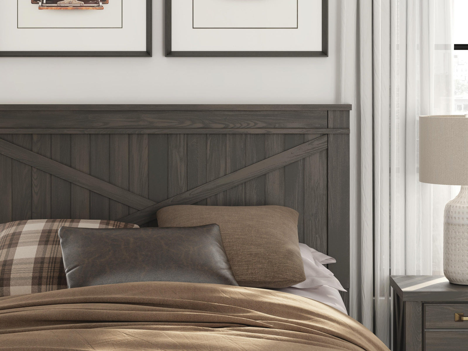 Vonitta Bay Queen Panel Bed (PCB2648-SI) - Image 9