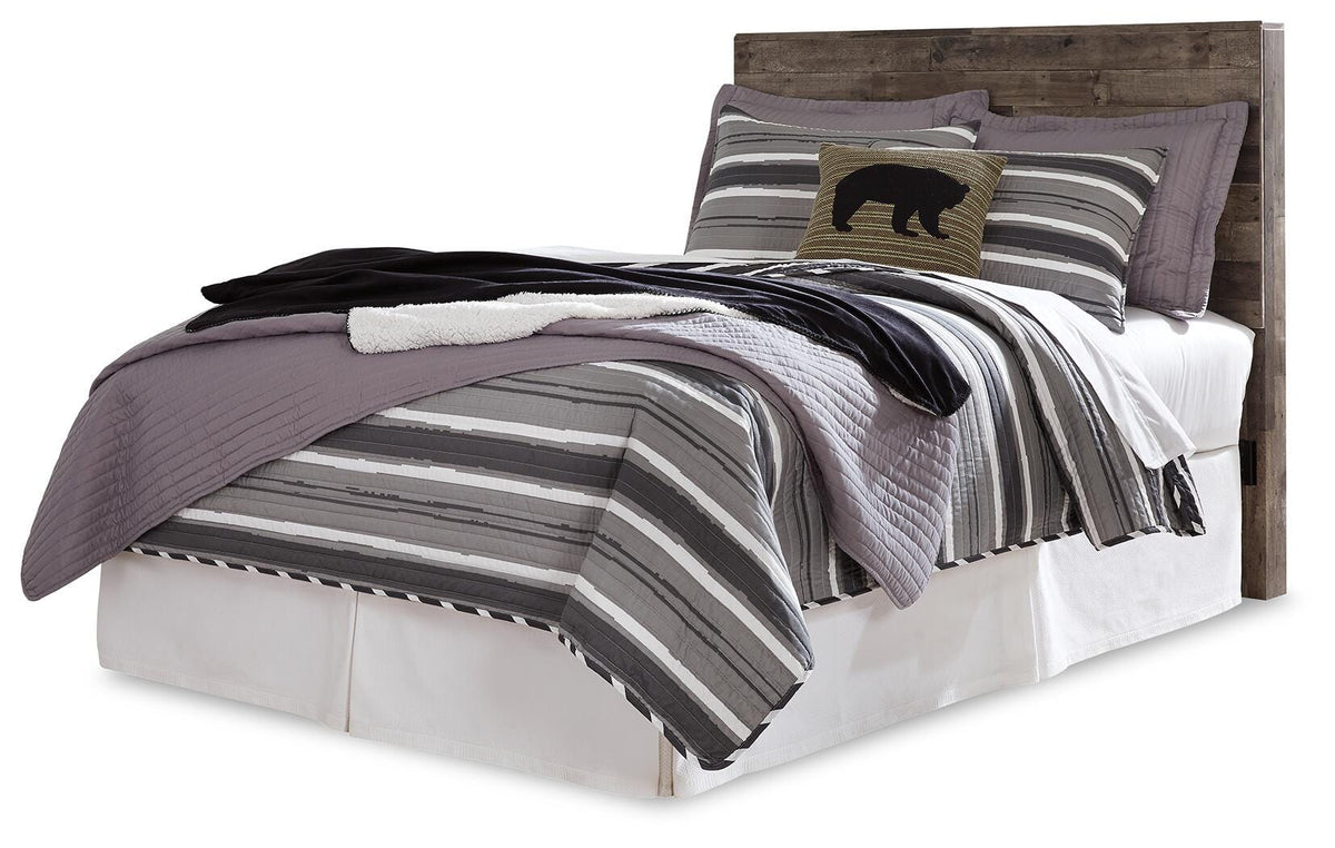 Derekson Panel Headboard, Chest and Nightstand - Multi Gray  (B200-SI) - Image 2