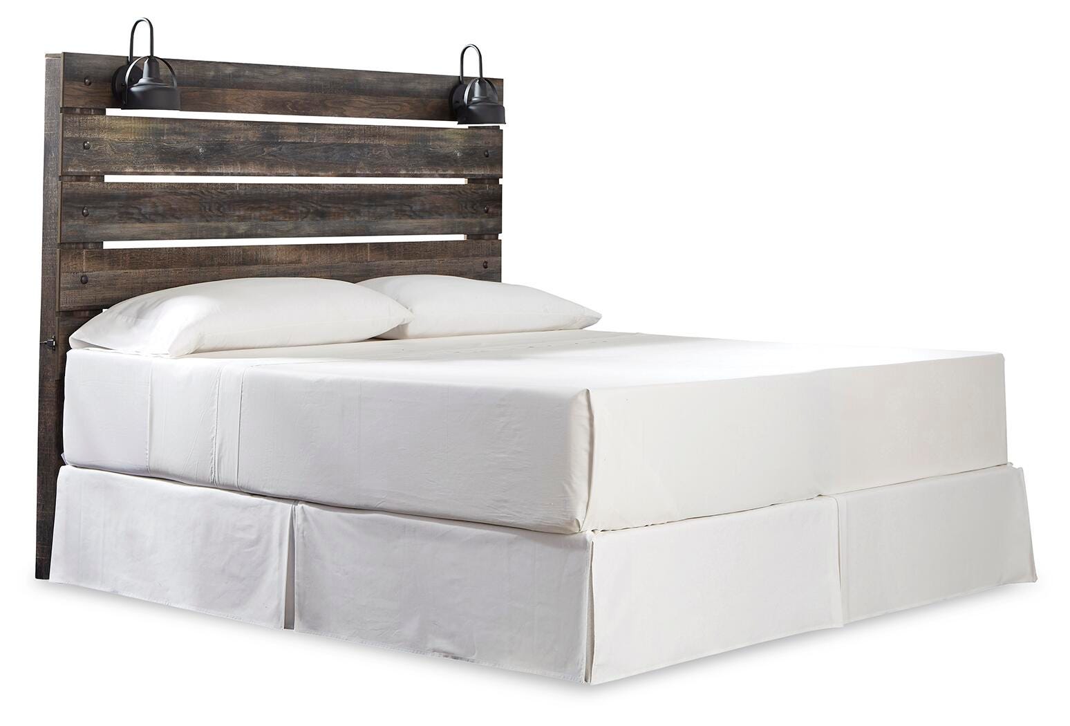 Drystan Panel Headboard with Metal Frame, Dresser, Mirror, and Nightstand - Multi  (B211-SI) - Image 4