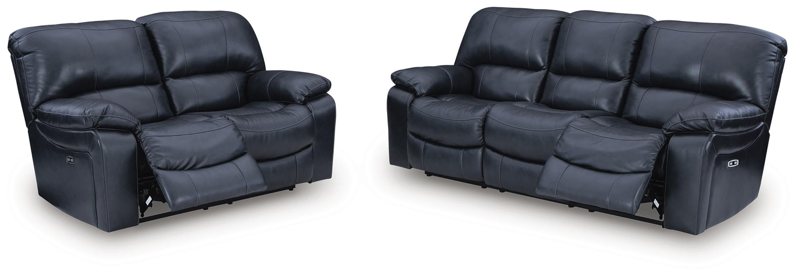 Leesworth Power Reclining Sofa and Loveseat (U43809-SI) - Image 2