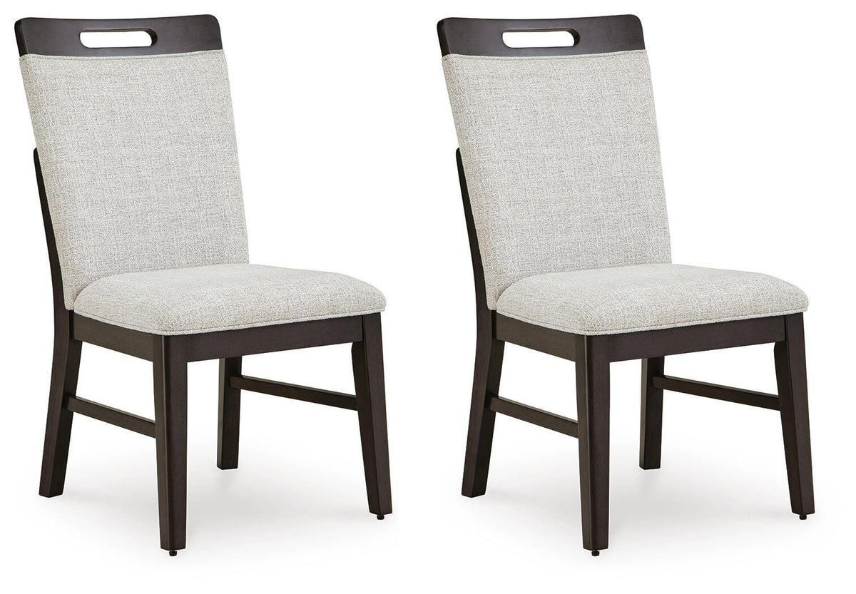 Neymorton Dining Chair (Set of 2) (D618-SI)