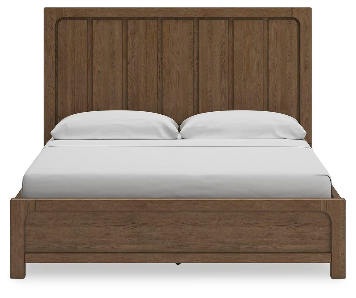 Cabalynn Panel Bed with Storage - Light Brown  (B974-SI) - Image 6