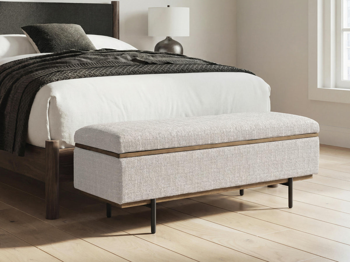 Dettaford Next-Gen Nuvella Storage Bench (A3000848-SI) - Image 2