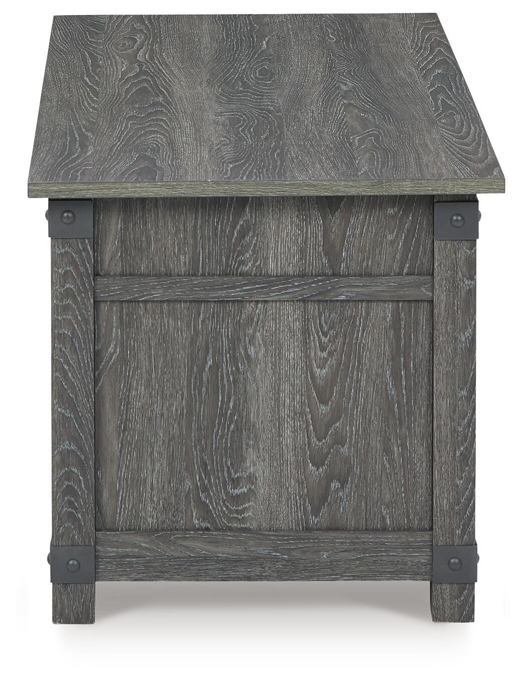 Freedan Lift-Top Coffee Table - Grayish Brown  (T175-SI) - Image 5
