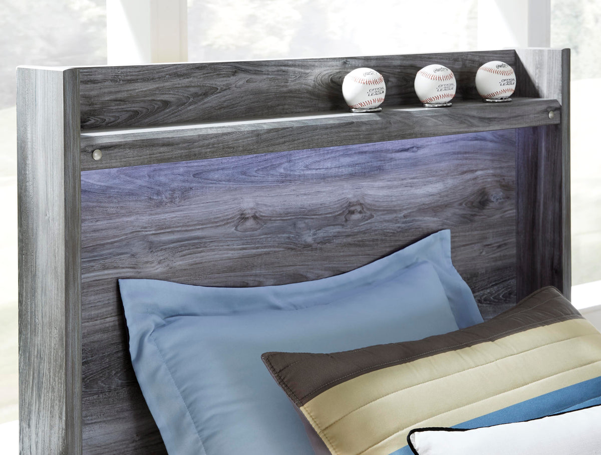 Baystorm Panel Headboard - Gray  (B221-SI) - Image 9