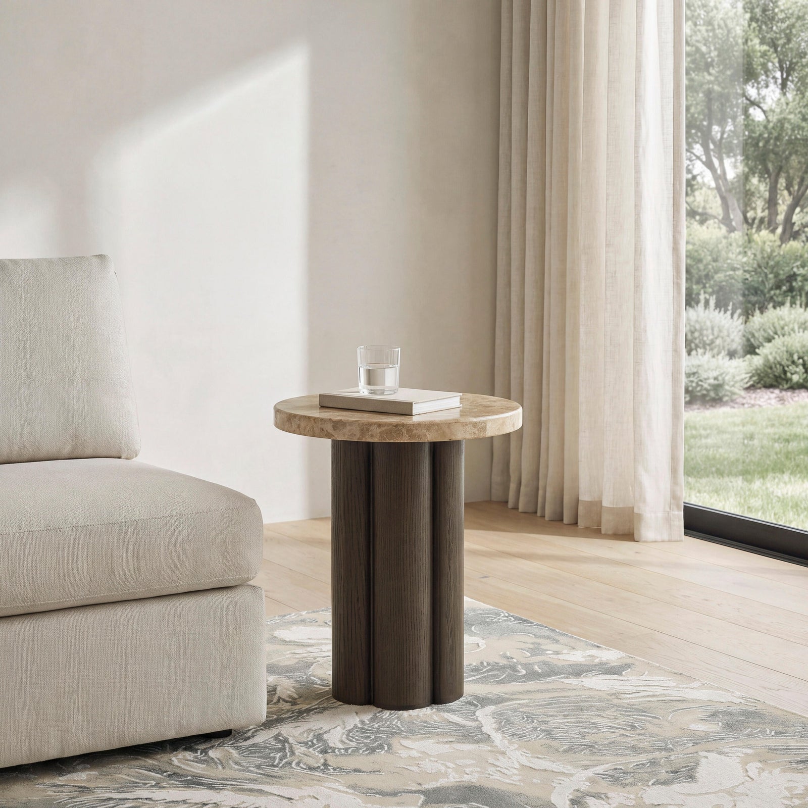 Darimore Chairside End Table - Burnished Brown  (T984-SI) - Image 3