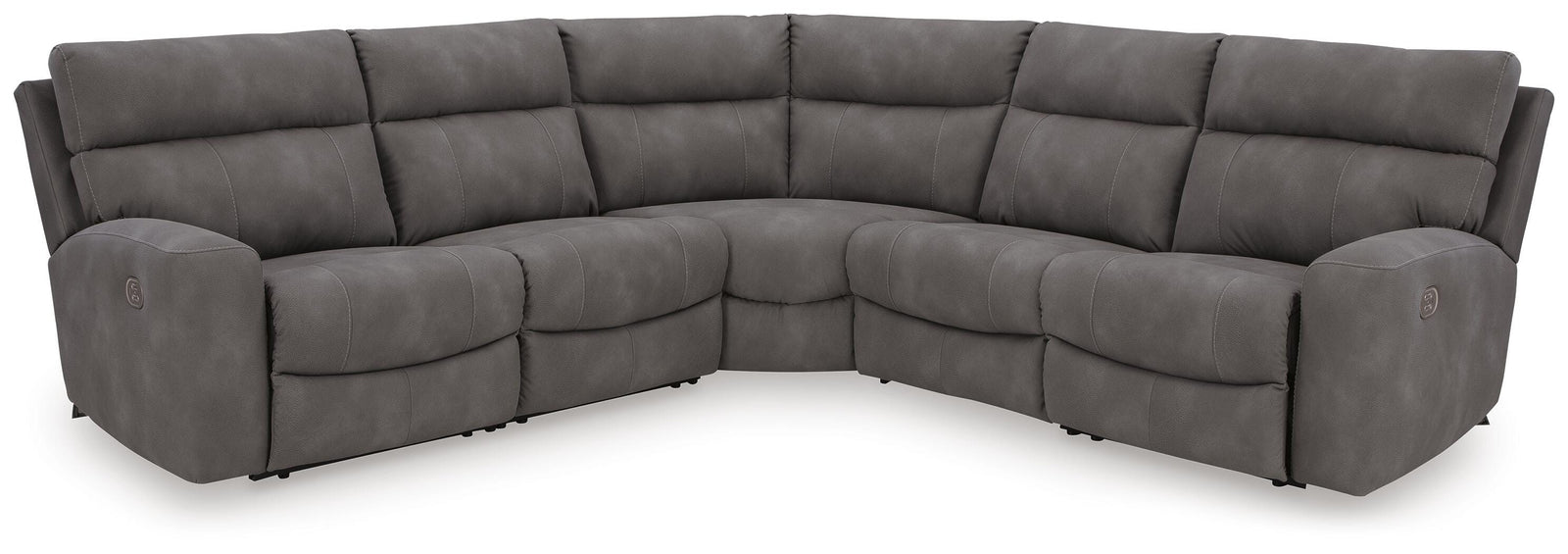 Next-Gen Durapella 5-Piece Power Reclining Sectional (61003-SI)