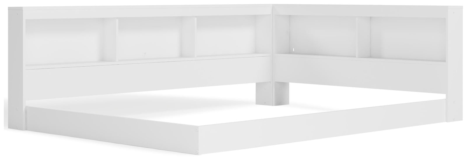 Piperton Bookcase Storage Bed (Youth) - White  (EB1221-SI) - Image 2