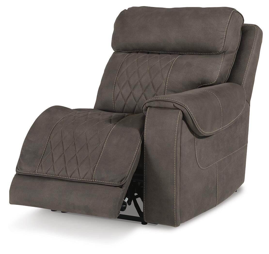 Hoopster Right-Arm Facing Power Recliner (23703-SI) - Image 3