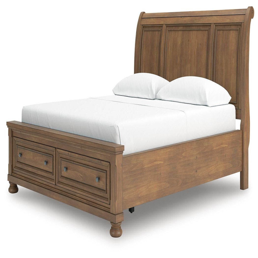 Feddinger California King Storage Sleigh Bed (PCB779-SI) - Image 5