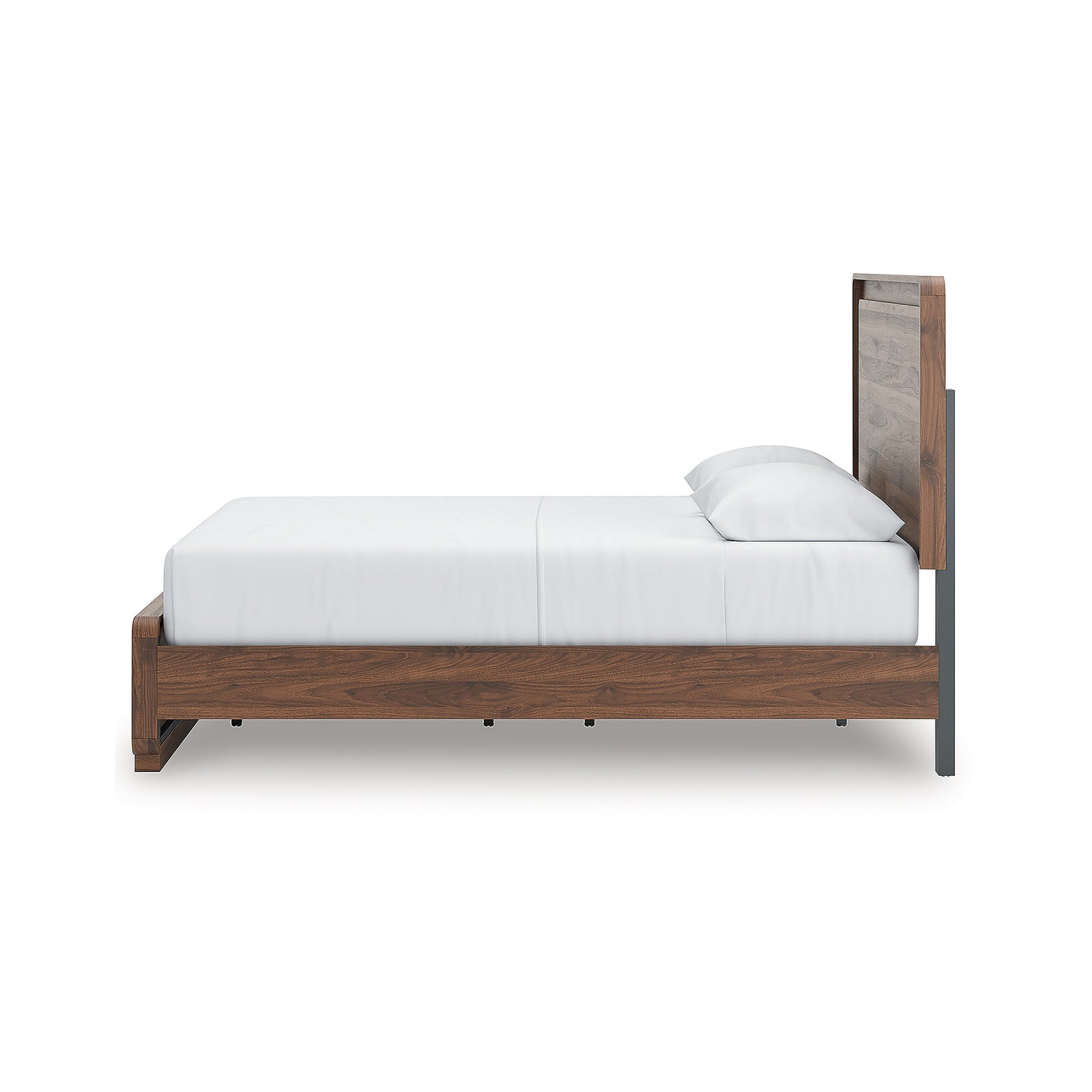 Fortlorn Queen Panel Bed, Dresser, Chest and 2 Nightstands (PCB386-SI) - Image 23