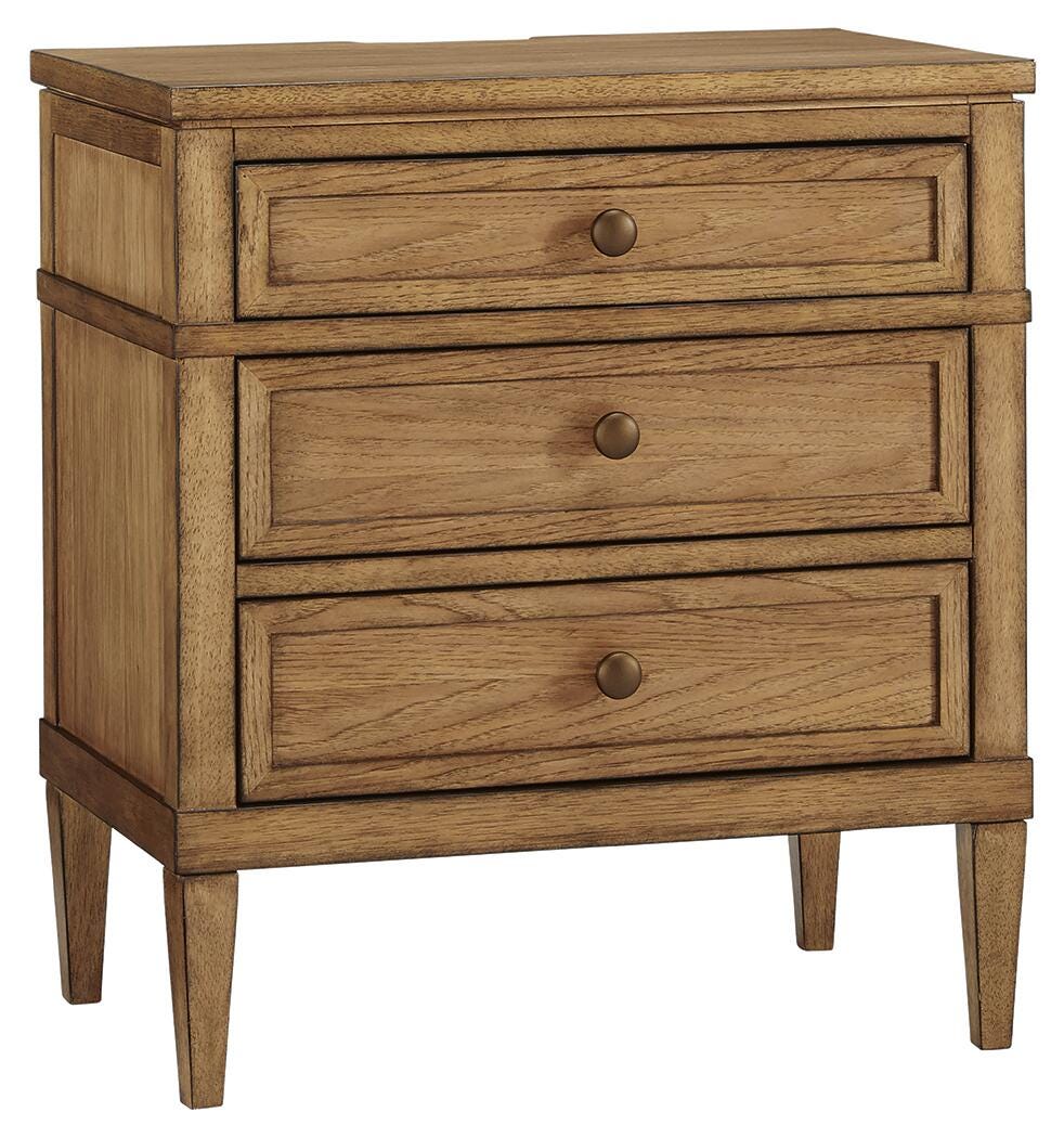 Sharlance Nightstand - Brown  (B895-SI)
