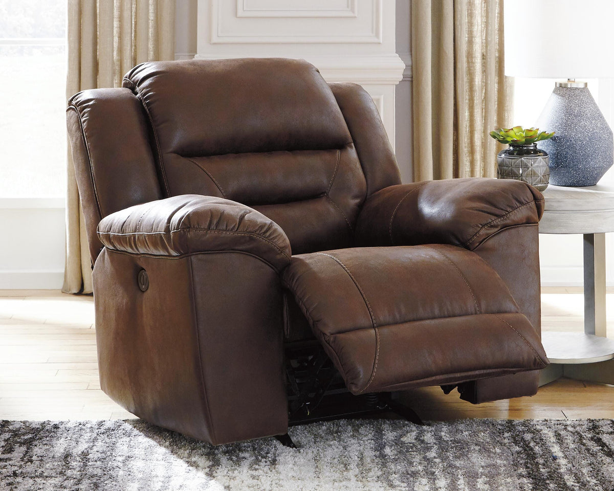 Stoneland Power Reclining Loveseat with Console (39904-SI) - Image 9