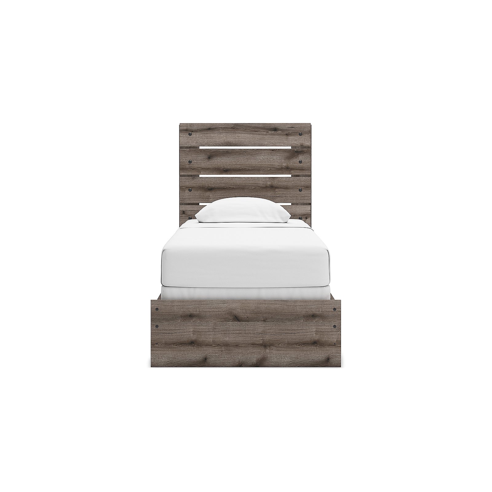 Graystorm Twin Panel Bed (PCB2405-SI) - Image 4