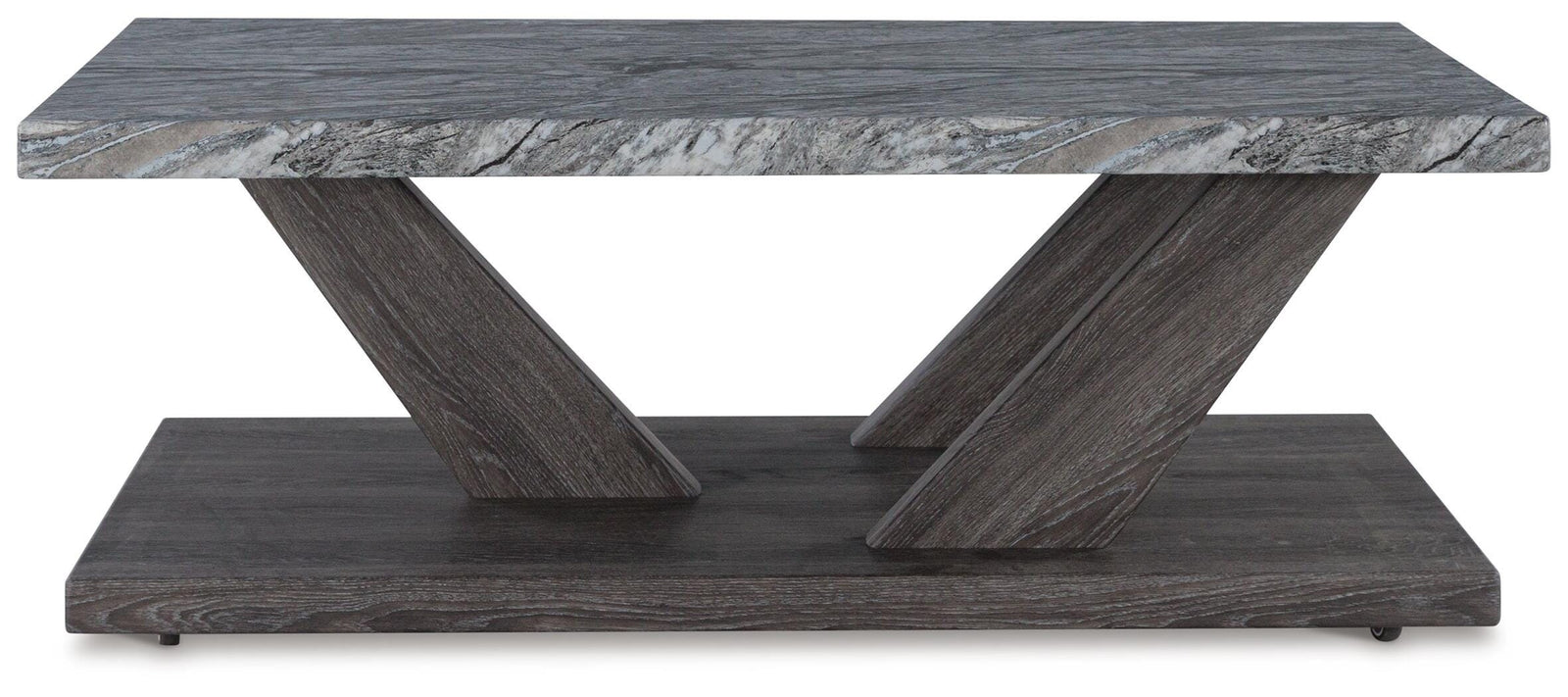 Bensonale Table (Set of 3) - Brown/Gray  (T400-SI) - Image 7