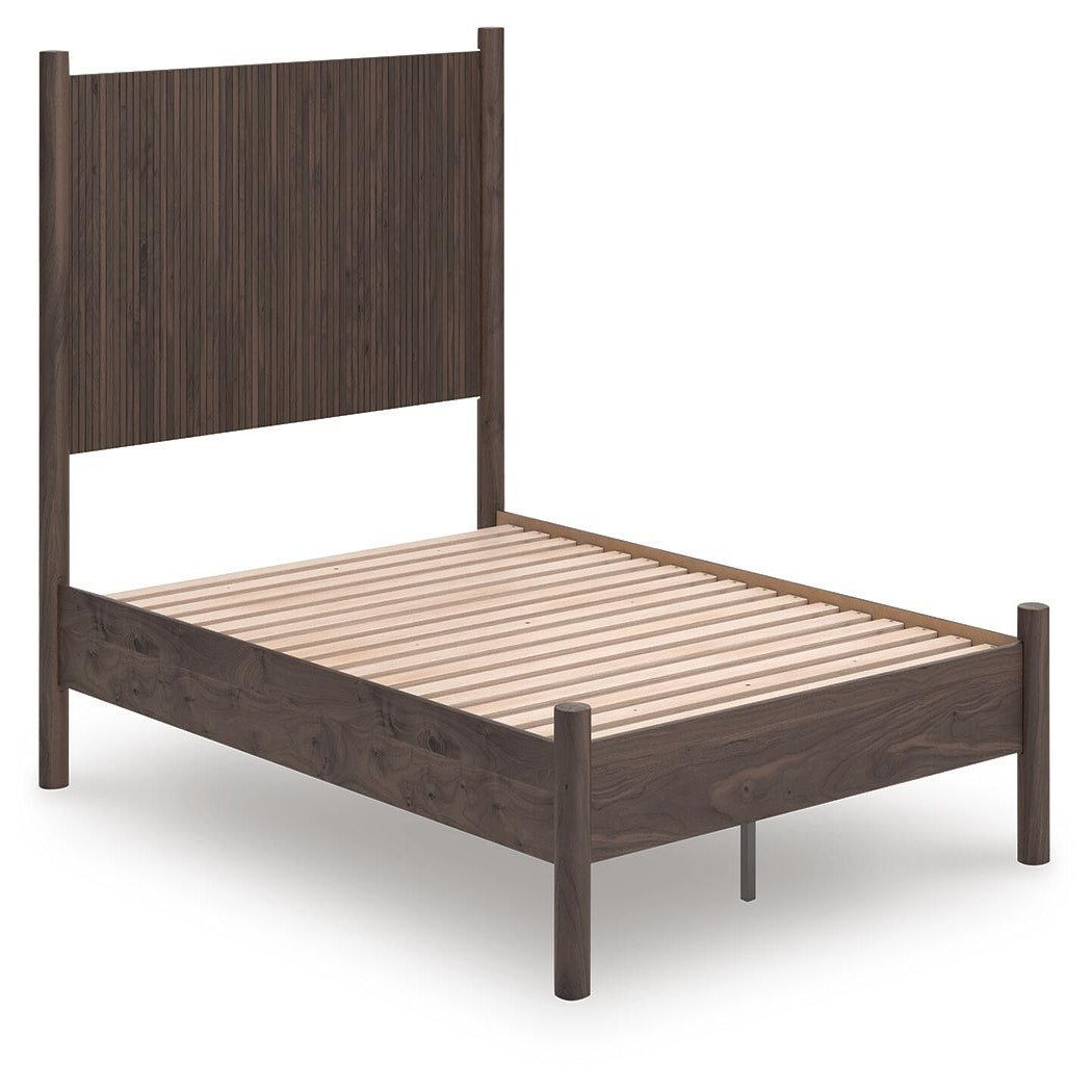 Pamytta Full Panel Platform Bed (PCB2614-SI) - Image 2