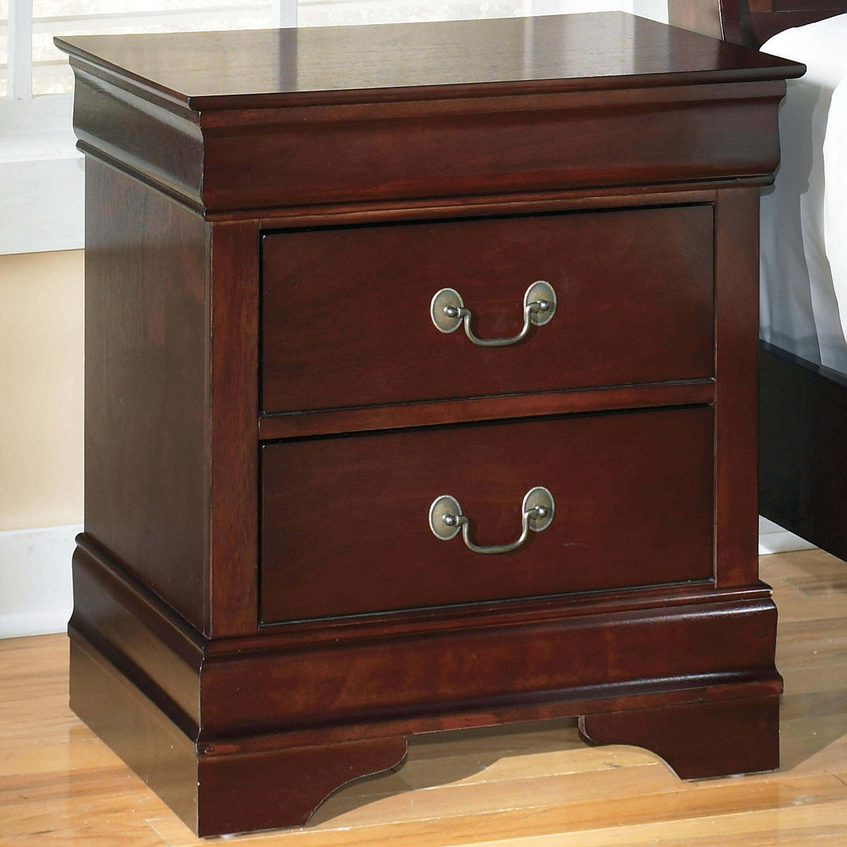 Alisdair Nightstand - Reddish Brown  (B376-SI) - Image 6