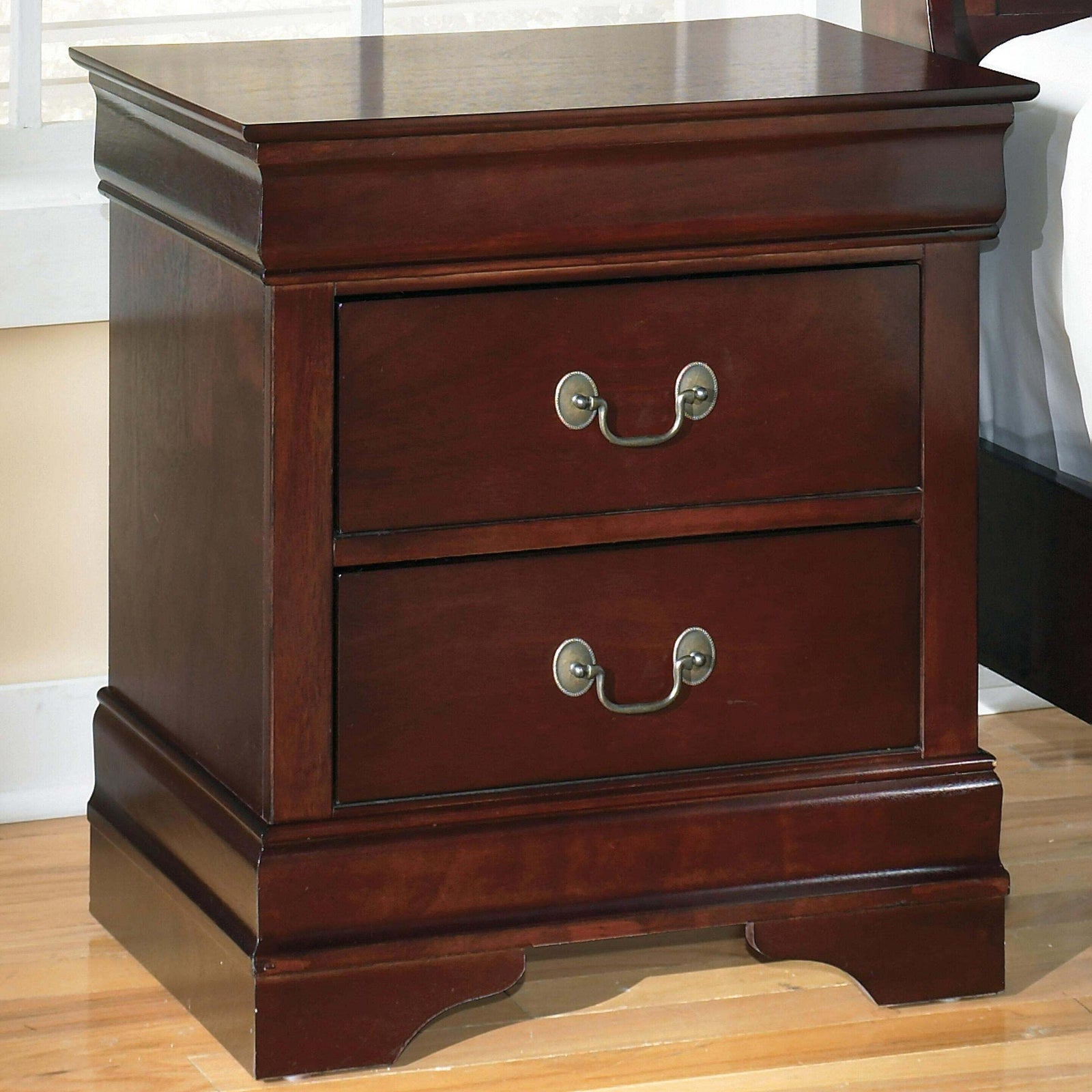 Alisdair Nightstand - Reddish Brown  (B376-SI) - Image 6