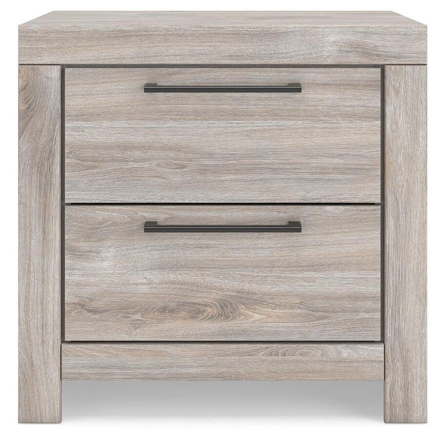 Broachmyn King Panel Bed, Dresser and Nightstand (PCB1120-SI) - Image 16