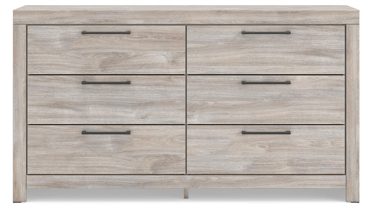 Broachmyn King Panel Bed, Dresser and Nightstand (PCB1120-SI) - Image 2