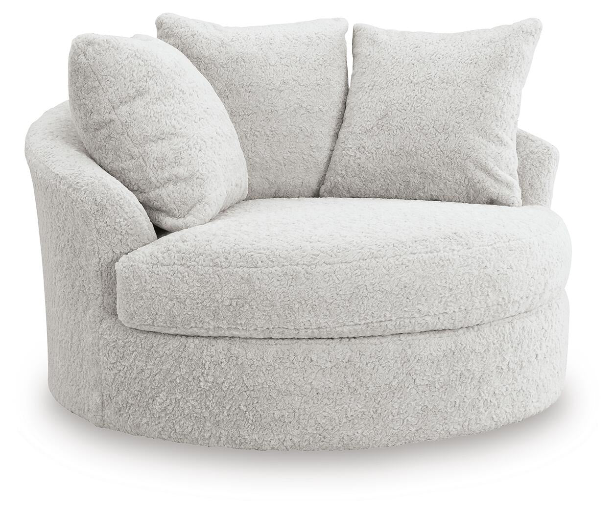 Cuddle Plush Oversized Armless Chaise (PC59106-SI) - Image 9