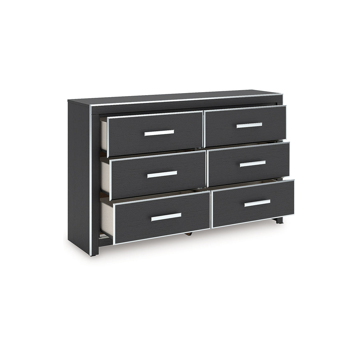 Zuraleus Queen Upholstered Bed, Dresser and Nightstand (PCB3380-SI) - Image 4