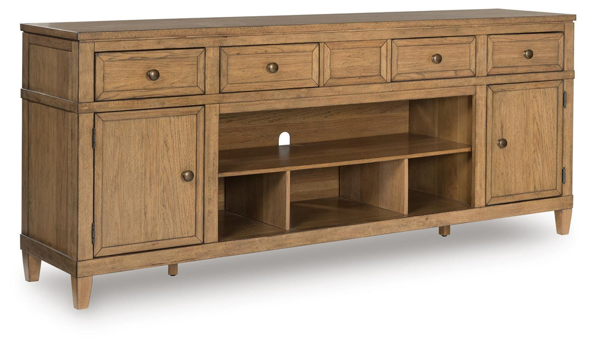 Sharlance 81 TV Stand (W655-SI) - Image 2