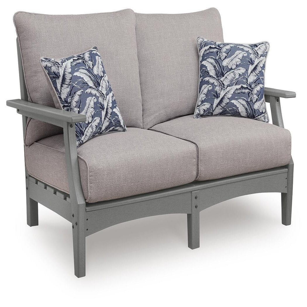 Cove Beach Outdoor Sofa with Cushion (PCP803-SI) - Image 20