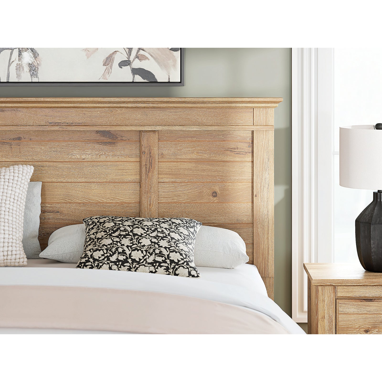 Makidern King Panel Bed (PCB1170-SI) - Image 9