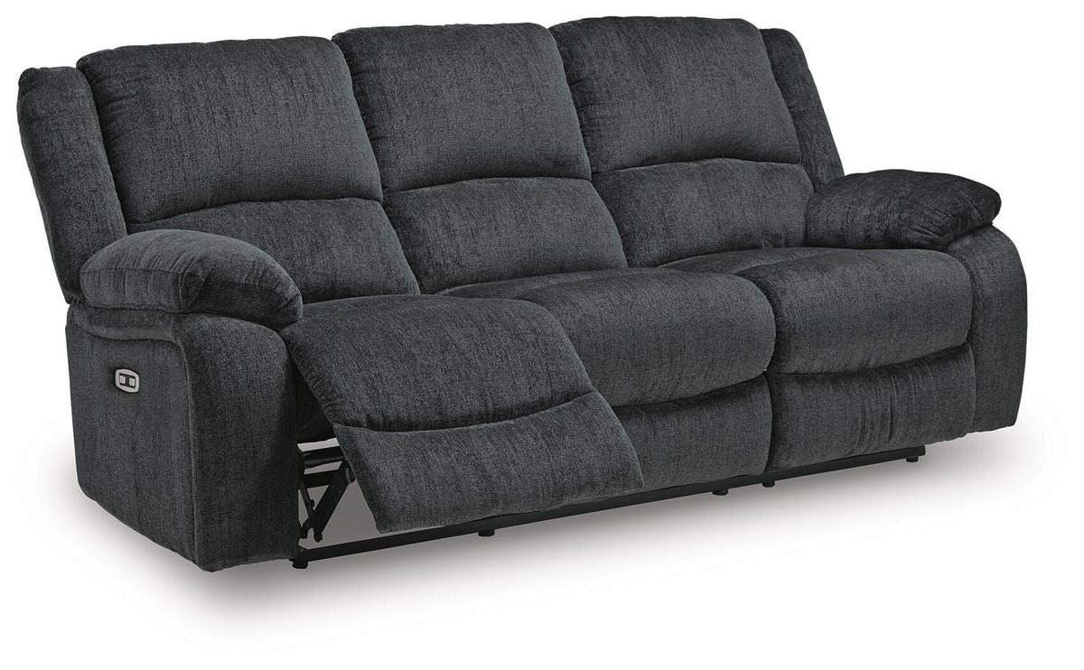 Draycoll Power Reclining Loveseat with Console (76504-SI) - Image 31