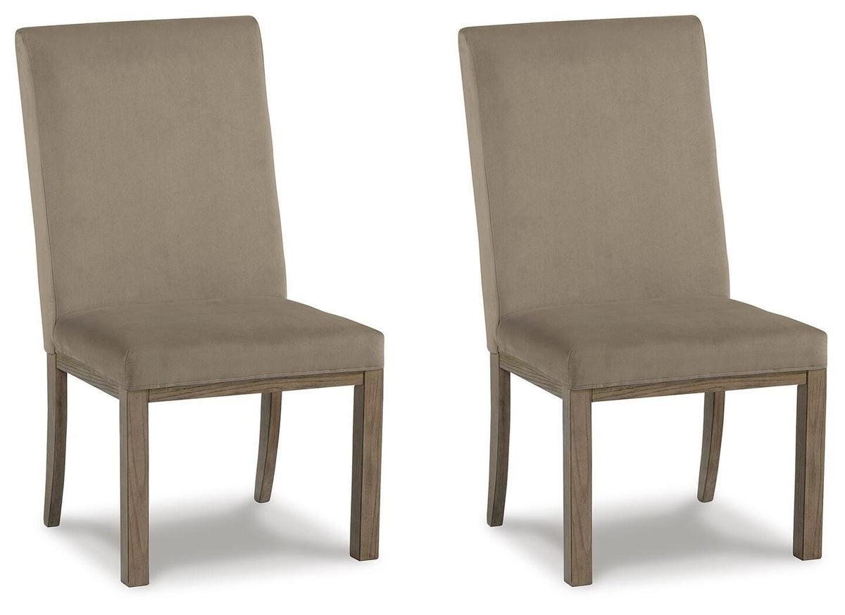 Chrestner Dining Chair (Set of 2) (D983-SI)