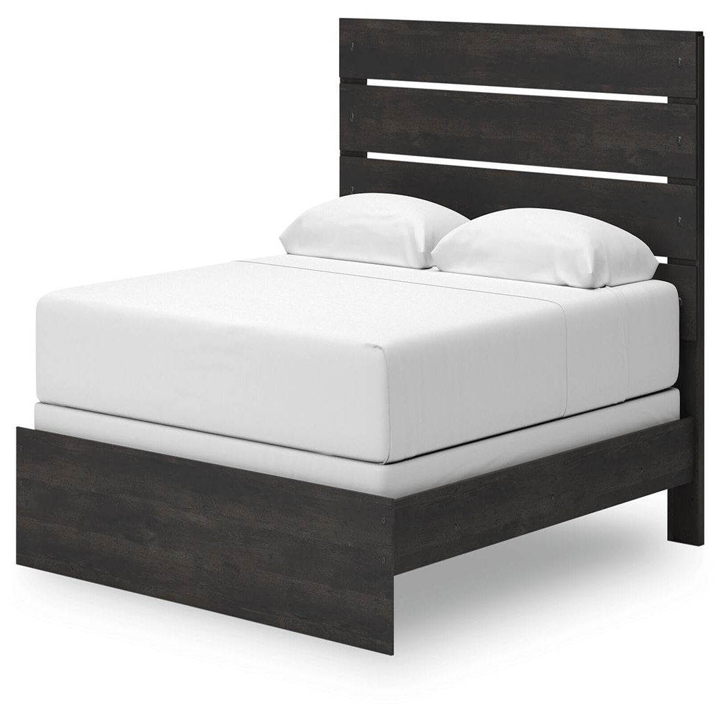 Hollivern King Panel Bed (PCB2108-SI) - Image 3