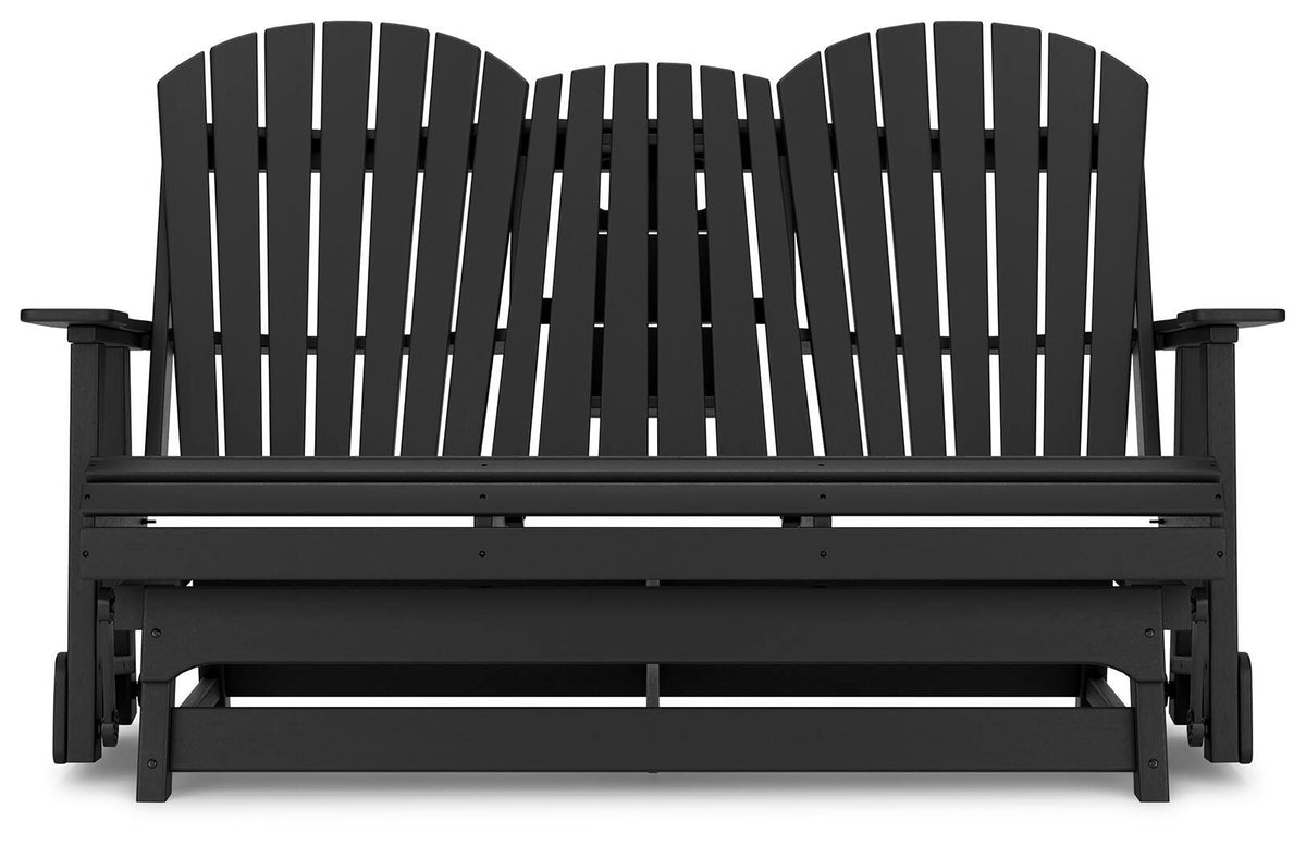 Hyland Wave Outdoor Glider Loveseat (P108-SI) - Image 17
