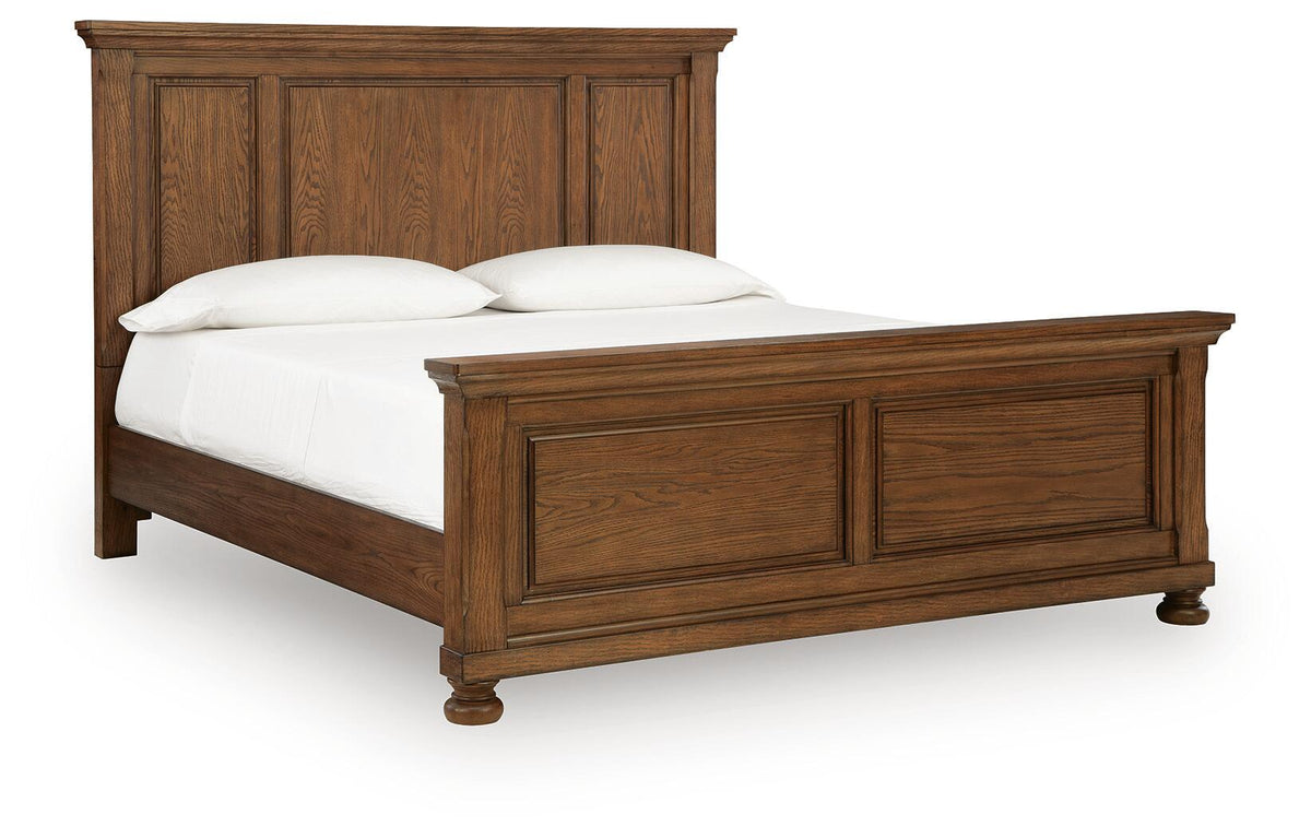 Zackaryn King Panel Bed (PCB807-SI)