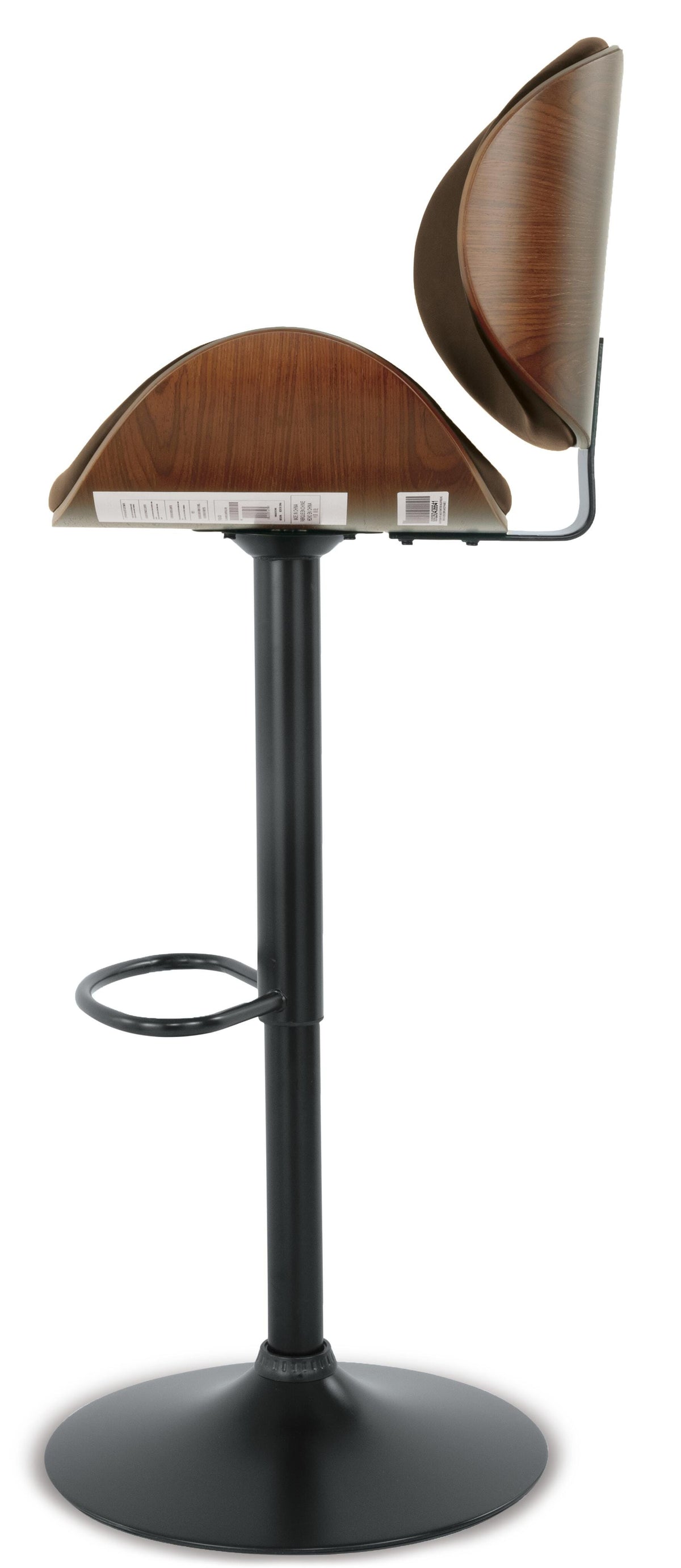 Bellatier Adjustable Height Bar Stool (D120-SI) - Image 8