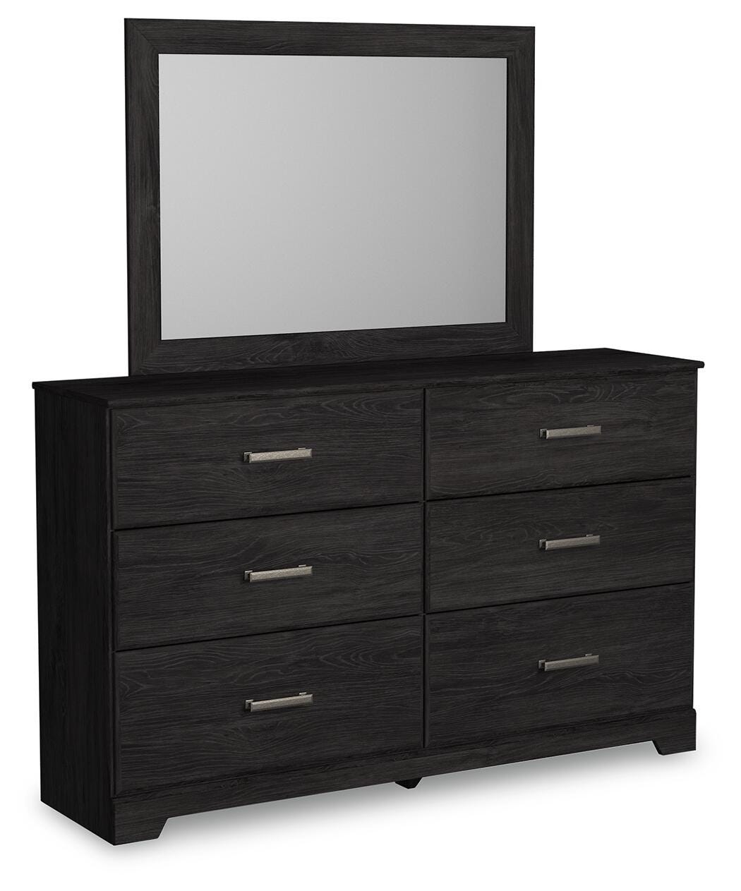 Belachime Dresser and Mirror - Charcoal  (B2589-SI) - Image 2