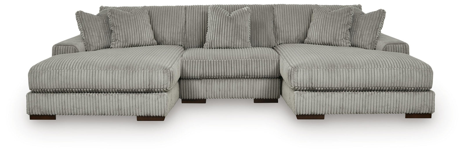 Lindyn 3-Piece Sectional with Double Chaise (21105-SI)