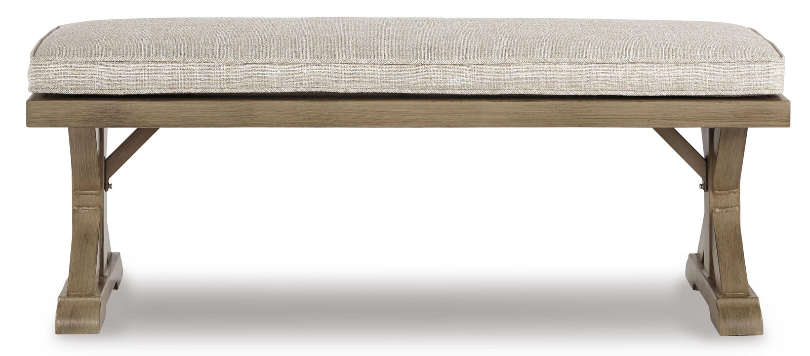 Beachcroft Outdoor Bench with Cushion (P791-SI) - Image 3