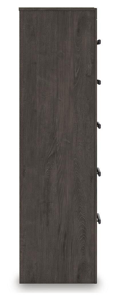 Prendonea Chest of Drawers - Charcoal  (B3789-SI) - Image 7