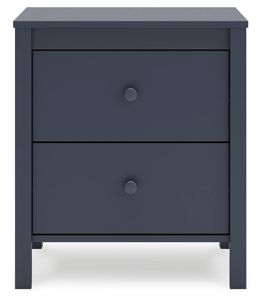 Simmenfort Nightstand - Navy Blue  (EB1528-SI)
