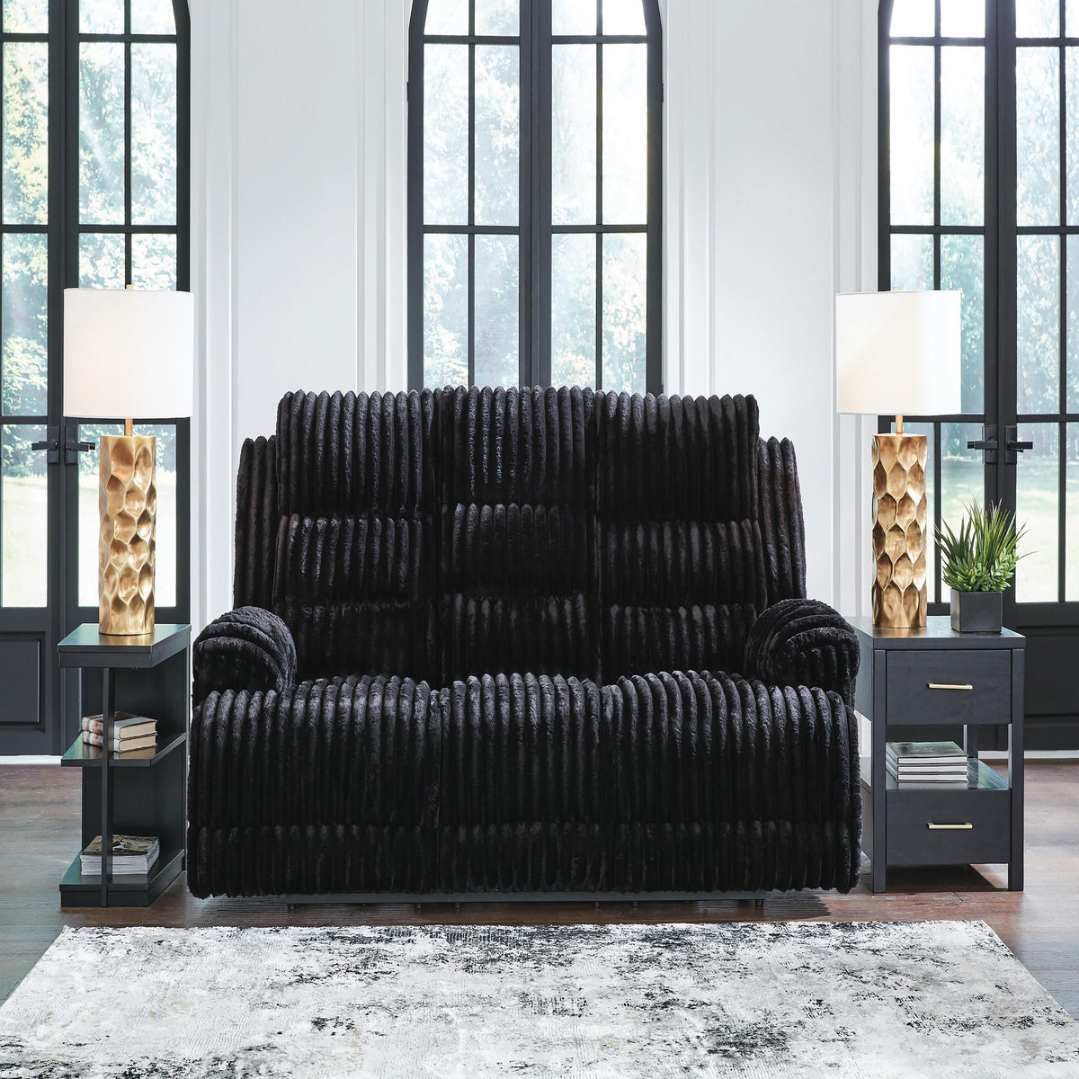 Rhines Falls Power Reclining Sofa with Drop Down Table (PC42805-SI) - Image 8