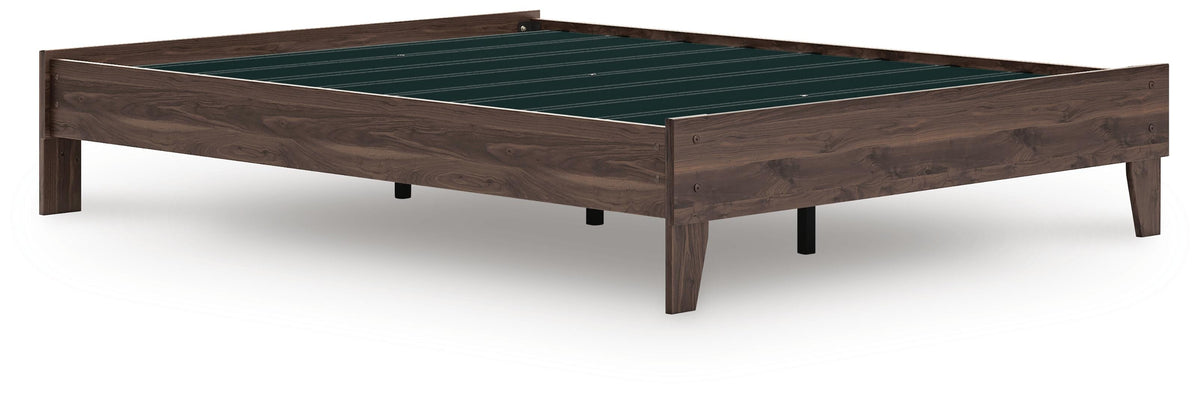 Calverson Platform Bed - Mocha  (EB3660-SI) - Image 2