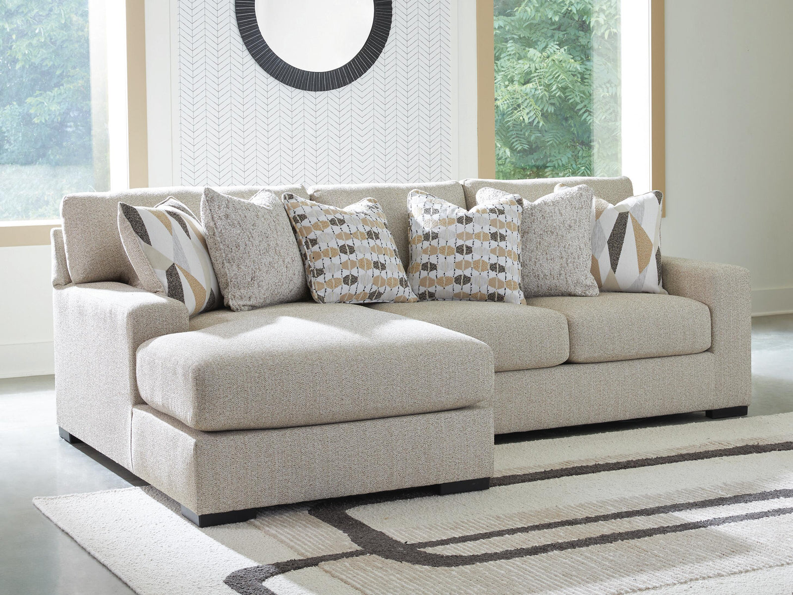 Laurelgrove 2-Piece Sectional Sofa Chaise (75105-SI) - Image 2